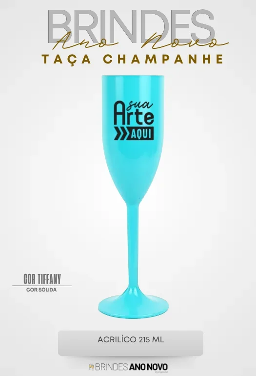 Ta&ccedil;a Champanhe Tiffany