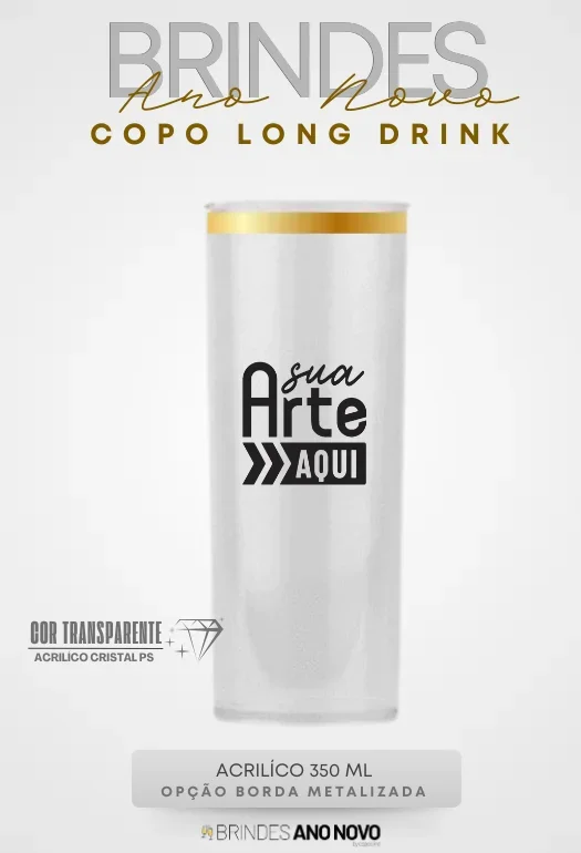 Copo Long Drink Borda Copo Long Drink Borda